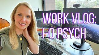 WORK VLOG  Industrial-Organizational Psychology Consultant