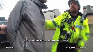 “Ohhh hello Ian” – police arrest footage of would-be thief caught in act