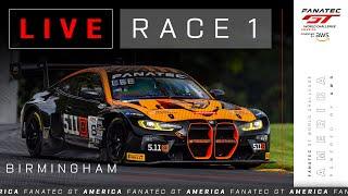 LIVE  Race 1  Barber Motorsports Park  Fanatec GT World Challenge America powered by AWS 2024