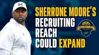 Sherrone Moore on verge of wrapping up OL recruiting Could lead to expanded reach