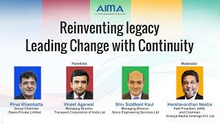 Reinventing legacy Leading change with continuity