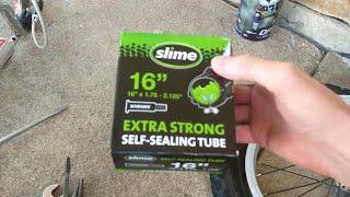 Review  Slime Self-Sealing Bike Bicycle Inner Tube