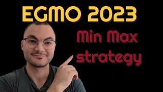 EGMO 2023 Problem 1 Solved step by step Master the Min-Max Strategy