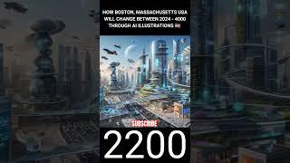 How Boston Massachusetts USA Will Change Between 2024 - 4000 Through AI Imagery #ai #aiart #boston