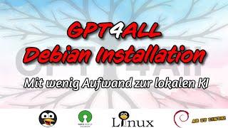 GPT4ALL - die lokale KI unter Debian Linux installieren GERMAN