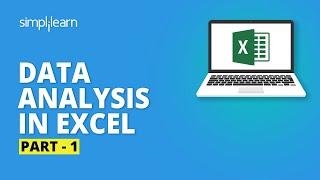 Data Analysis In Excel- 1  Excel Data Analysis Tutorial  Excel Tutorial For Beginners Simplilearn