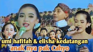 heboh. di tengah2 pagelaran umi hafifah dan elisha dapat kejutan hebat dari anaknya pak Cahyo