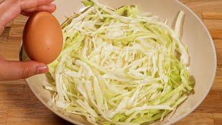 Cabbage with egg taste better than pizza Healthy simple and low carb. My go to diet meal.