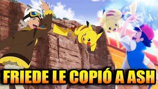 LE COPIAN EL SALUDO DE ASH Y PIKACHU DESCARADAMENTE - POKEMON HORIZONTES 35