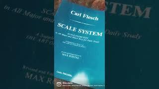 The Best Scale book for  Carl Flesch Scale System