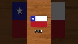Bendera negara Chili video lengkap #shorts
