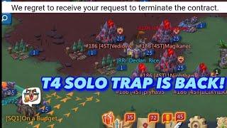 Lords Mobile For Life? T4 Solo Trap Is Back SSQ Vs Solo Trap  Lords Mobile KvK July