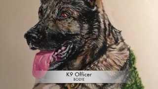 K9 Artist who created Kota Bruno and Bodie