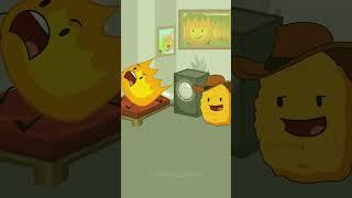Nugget wakes Firey up #bfb #tpot #bfdi #objectshows