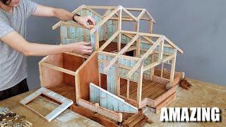 CONSTRUCTION OF MINI HOME IN WOOD ----STRUCTURE