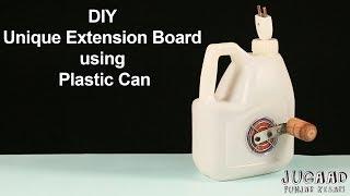 Easy to make an Unique Extension Board using Plastic Can