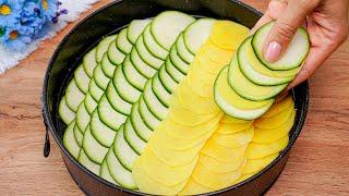 Zucchini with potatoes is better than meat I cook this way every weekend Yummy
