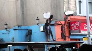 Crowd Surfing at the 2015 Notting Hill Carnival