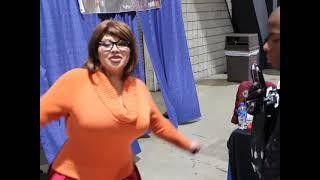 Ivy Doomkitty and Bernard Warren III at Long Beach Comic Expo 2019