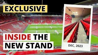 Anfield Road Stand EXCLUSIVE - First look inside the new upper tier