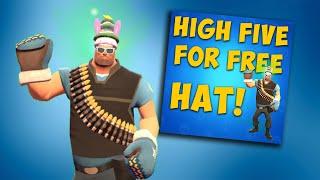 TF2 Interactive Spray - High Five for Free Hat