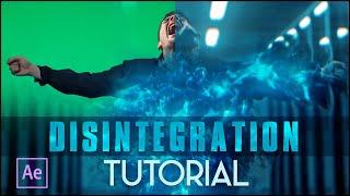 Disintegration Effect  After Effects Tutorial