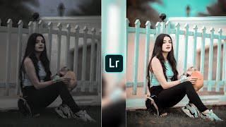 Lightroom Cyan Tone Photo Editing  Lightroom Presets Free Download 2024