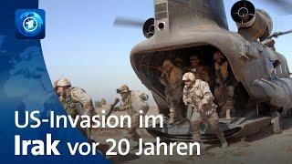 Irak-Krieg US-Angriff vor 20 Jahren