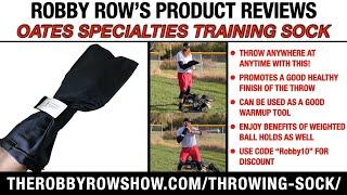 Oates Specialties Tap Baseball Training Sock - Robby Rows Product Reviews