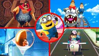 Despicable Me Minion Rush - All Bosses Boss Fight 1080P 60 FPS