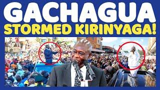 Breaking News Ruto And Ann WAIGURU Hiding As GACHAGUA Stormed KIRINYAGA COUNTY