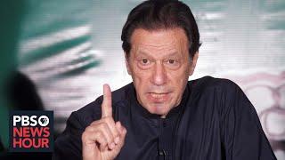 Pakistans ousted Prime Minister Imran Khan discusses government crackdown on his party