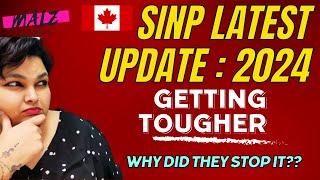 SINP LATEST UPDATE 2024  MUST WATCH