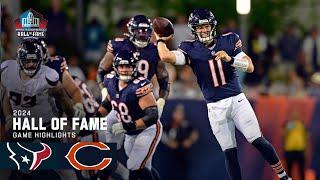 Houston Texans vs. Chicago Bears Highlights  2024 Hall of Fame Game