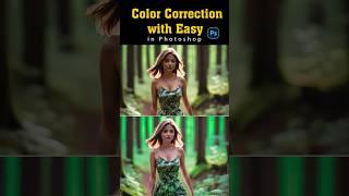 Color Correction with Easy Photoshop Short Tutorial  Vidu Art #viduart #photoshopt