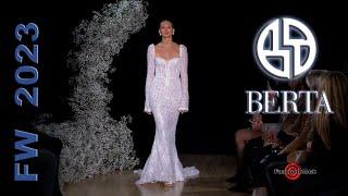 BERTA Bridal - New York Fashion Week SS23  4K Runway Full Wedding Show