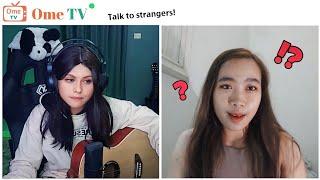 NYAMAR JADI PENYANYI DI OME TV  FEMBOY SINGING ON OMEGLE