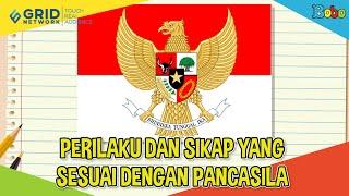 Fakta Menarik - Contoh Perilaku yang Sesuai Pancasila Sila Ke-1 Hingga Ke-5