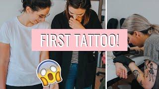 GETTING HER FIRST TATTOO  Allie & Sam  Lesbian Couple