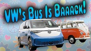 2025 Volkswagen ID. Buzz First Look  Americas Retro EV Bus Is Finally Here