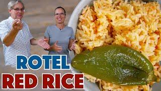 So Easy Mexican Red Rice Recipe - Rotel Red Rice With Chiles Recipe - Glen And Friends Cooking