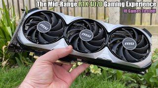 The RTX 4070 - 18 Games Tested MSI Ventus 3X