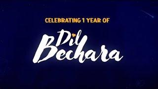 celebrating one year of Dil Bechara Movie that wins our Heart SSR SSR As Manny Won World 