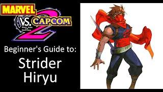 MvC2 Beginners Guides Strider Hiryu