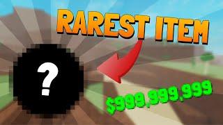 What is the RAREST ITEM in LUMBER TYCOON 2?  Lumber Tycoon 2