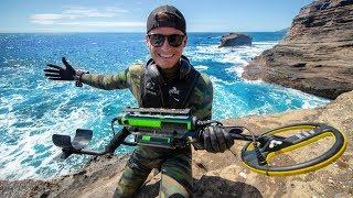 Scuba Diving One of Hawaiis Most Dangerous Cliff Side for Sunken Treasure Spitting Caves