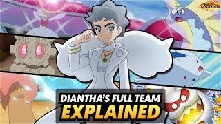 Dianthas Full Masters 8 PWC Pokémon Team REVEALED & EXPLAINED - Pokémon Journeys