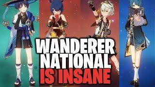 Wanderer National Is INSANE  Genshin Impact