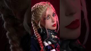 Harley Quinn Cosplay Transformation #shorts