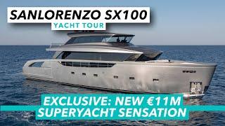 Sanlorenzo SX100 yacht tour  Inside a new €11m superyacht sensation  Motor Boat & Yachting